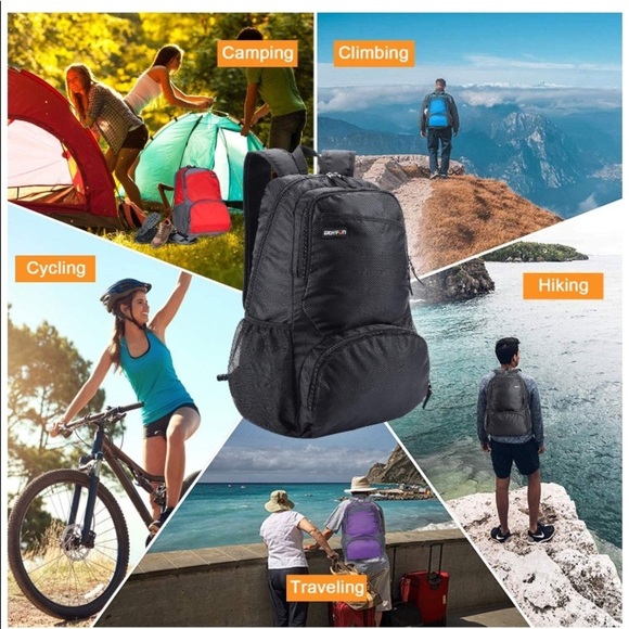 NWT Packable Lightweight Backpack for Travel main image 4